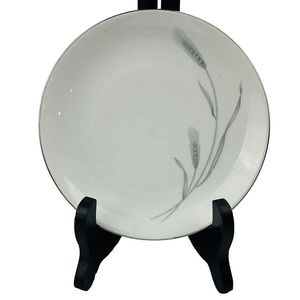 Johann Haviland Silver Wheat Bread & Butter Plate Silver Rim 5.75"